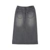 Intercrew Women'S Cat Sand H-Line Long Denim Skirt D Grey Ita2Sl61Adg