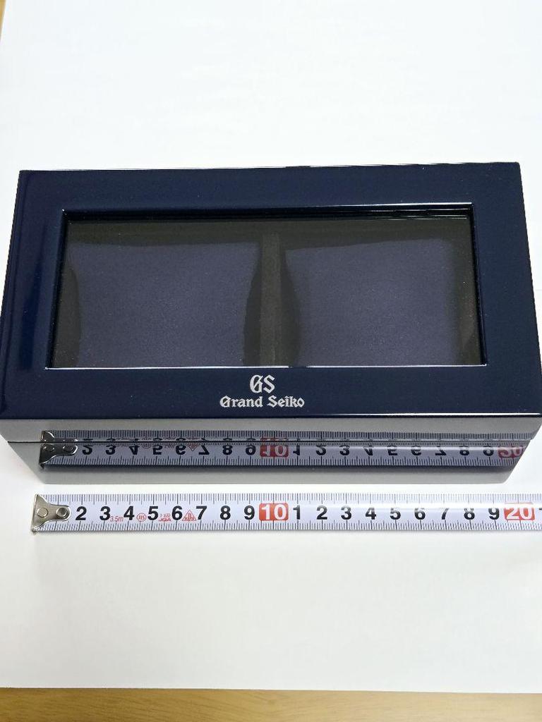 [USED] Limited Edition Grand Seiko Genuine Watch Box (Navy)