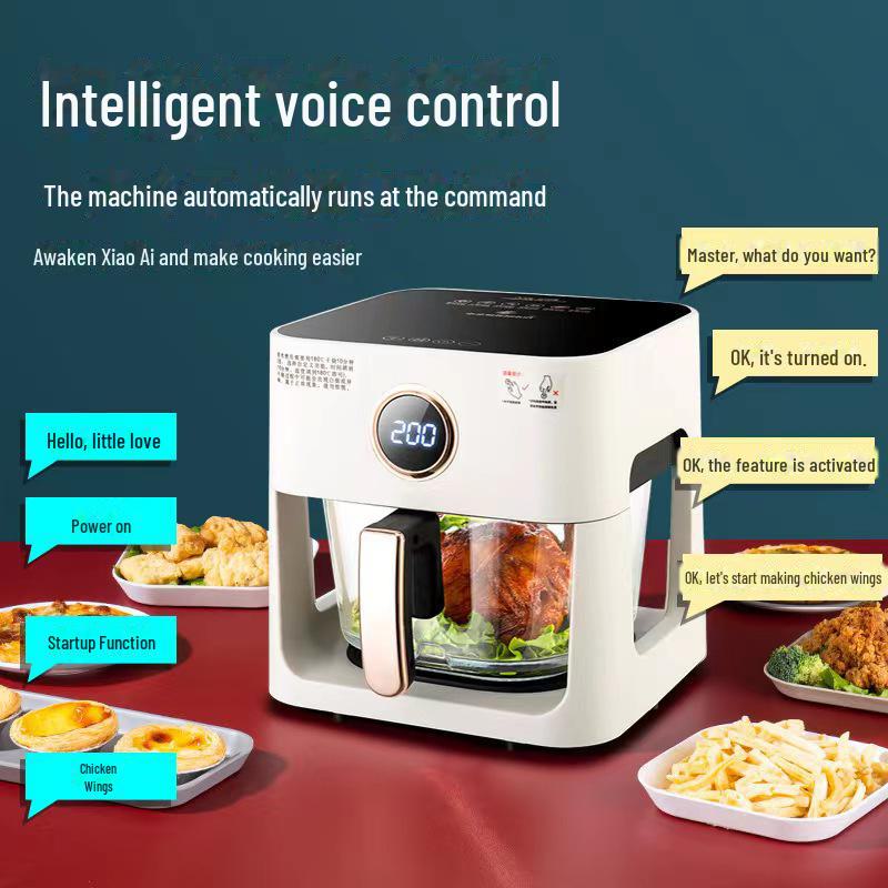 Multifunctional Intelligent Air Fryer: Automatic Electric Fryer for Household Cooking