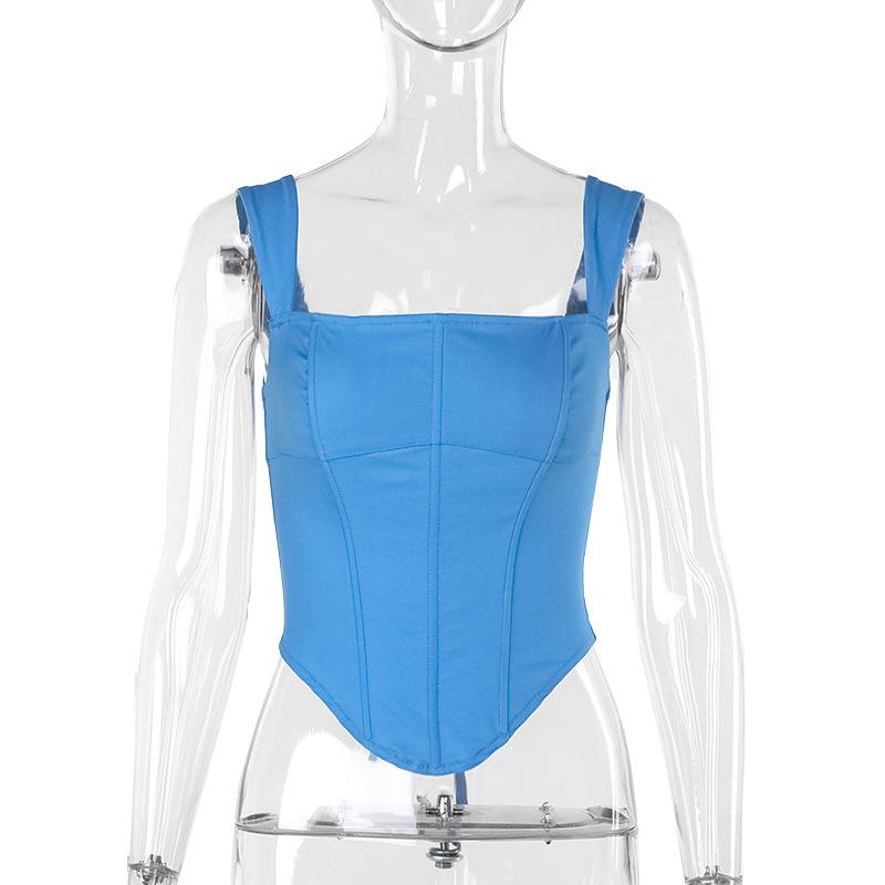 

Корсеты, модная и элегантная женская одежда L синий