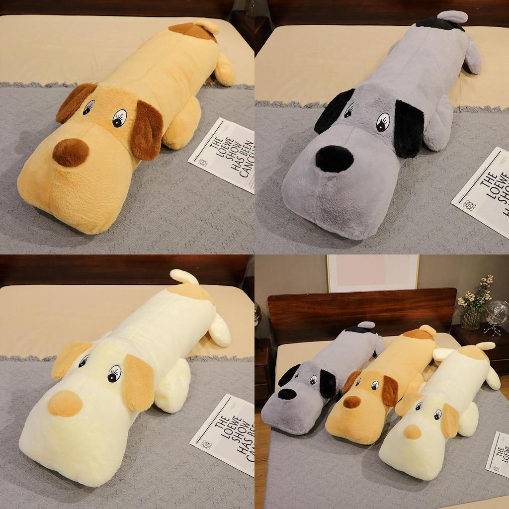 Dog Throw Long Pillow Stuffed Toy Bed Doll With Bedcloth Children Gift Birthday