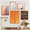 Waterfall Reed Wall Art Canvas Painting Nordic Posters And Prints Wall Pictures For Living Room Autumn Leaves Forest Deer Lake