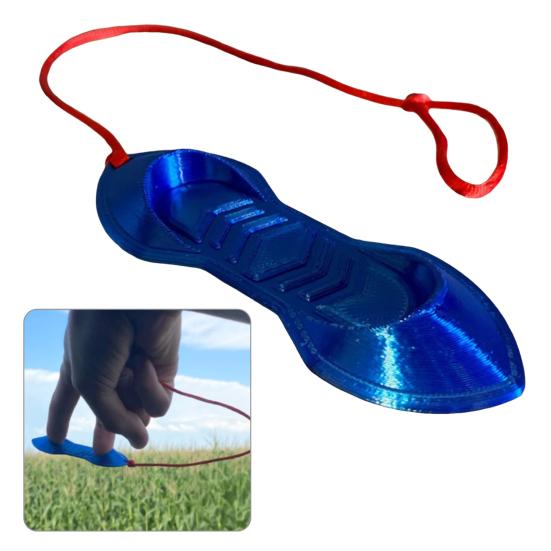 Mini Finger Skateboard Spielzeug Leichtes Plastik Kleines Fingerboard mit Seil Rutschfestes Air Surfing Board Spielzeug Kinder Skater Surf-Fans Geschenke