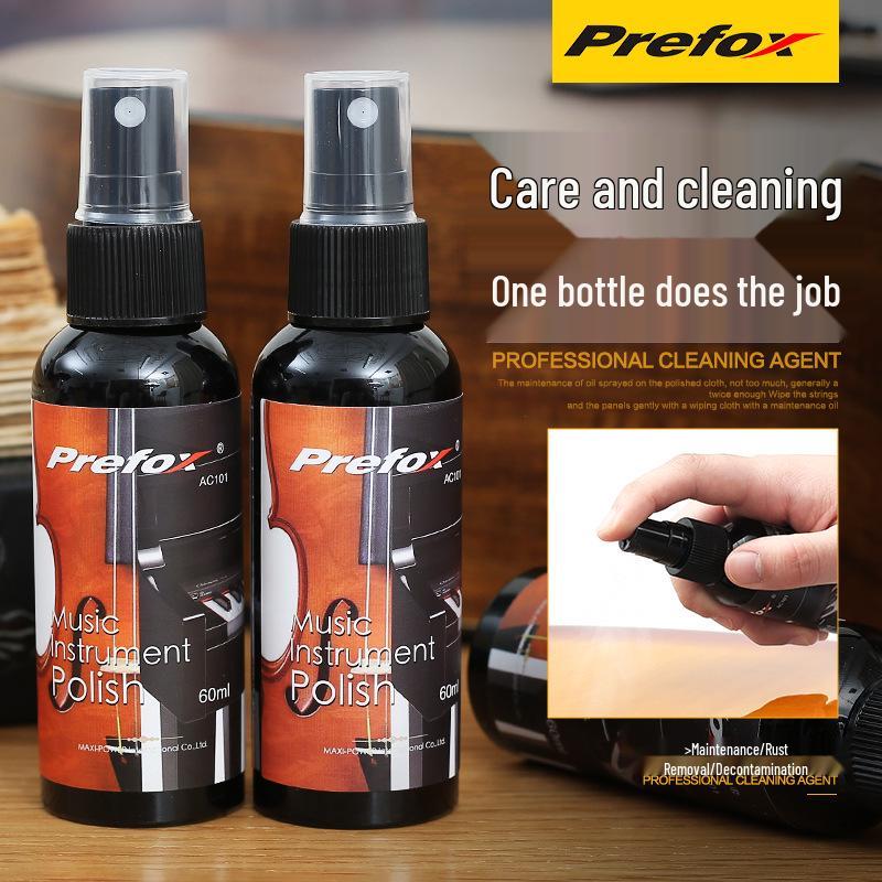 PREFOX Instrument Care Wax: Cleaner for Guitar, Piano, Erhu, Violin & More