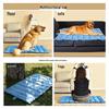 Four Seasons Bite-Resistant Waterproof Dog House with Dual-Sided Mat for Large Dogs