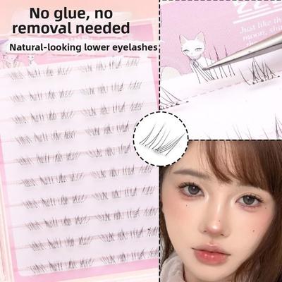 Gentle Self Adhesive Lower False Eyelashes 5-7MM Lower Fake Eyelashes DIY Lashes Extension  Party