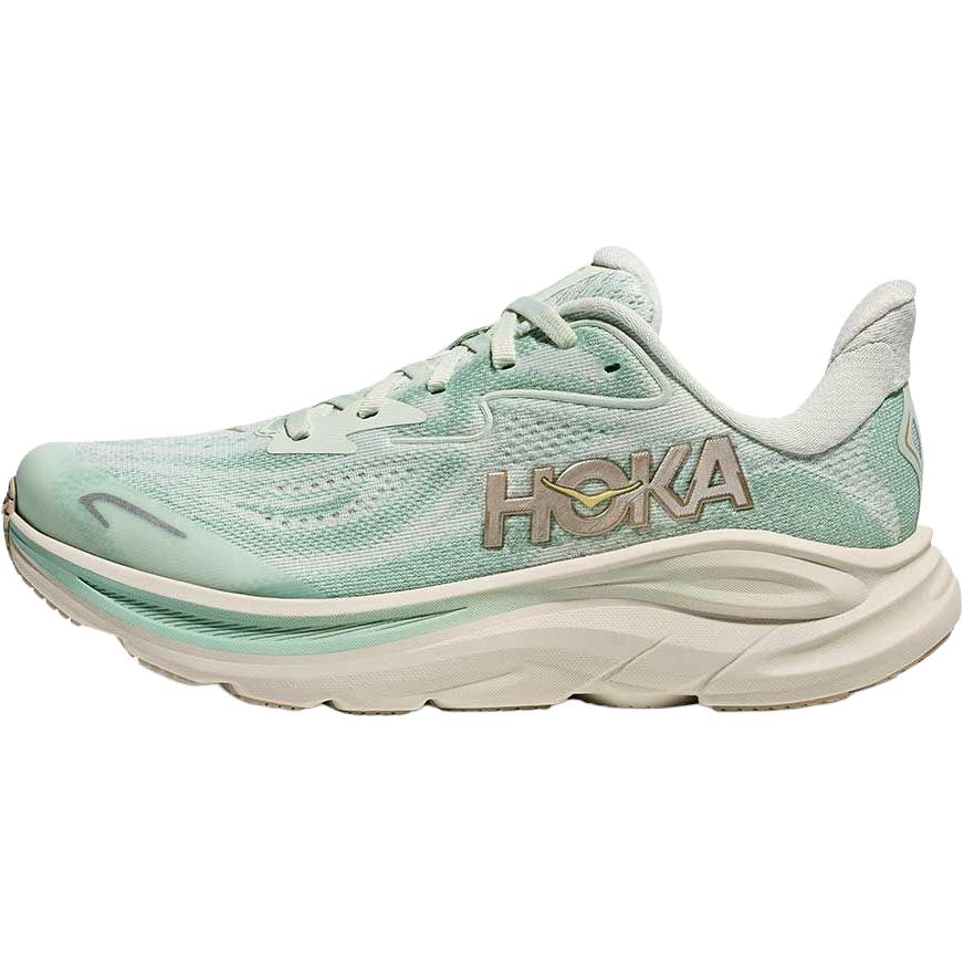 

HOKA Clifton 10 Большие дети Морское стекло Трюфельная соль Детские кроссовки Черный 1168860-STRF 38