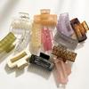 Square Hair Clip, Half-silent Updo Hair Pin