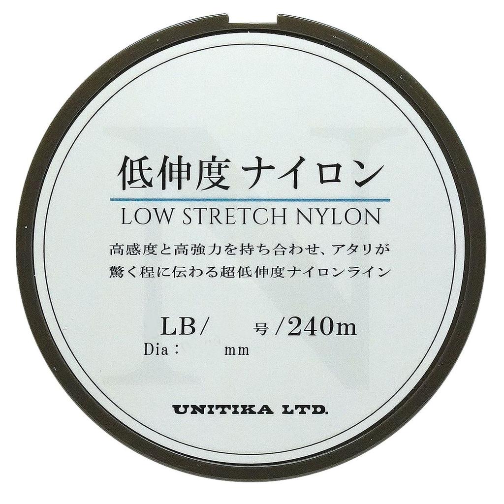 UNITIKA Low Stretch Nylon 240m Clear 3LB (0.6)