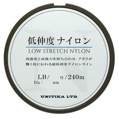 UNITIKA Low Stretch Nylon 240m Klar 3LB (0.6)