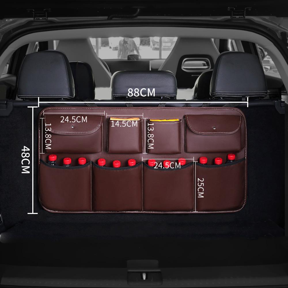 Auto Rücksitz zurück Aufbewahrungstasche Auto Verstauen Aufräumen Multi Hängenetze Tasche Auto Kofferraum Organizer