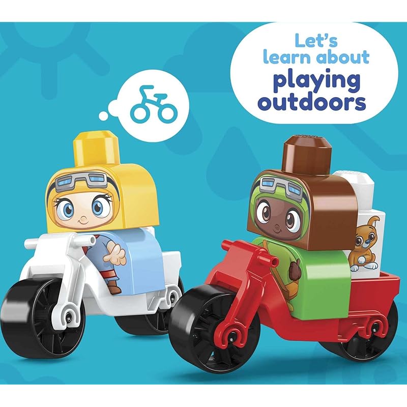 Mega Block (MEGA) BLOKS) green town Natural energy and eco house Vehicle and house set [Block set] [Block Number of pieces: 88 pieces] [1 year old~]