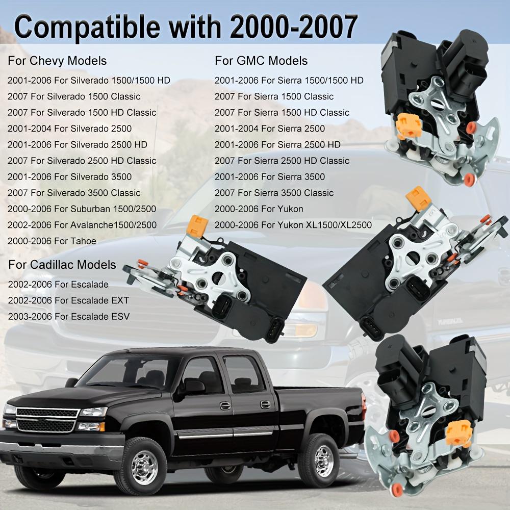 Front Rear Left Right Door Lock Latch Actuator For 00-14 Cadillac Escalade Chevy Silverado Suburban Tahoe GMC Sierra Yukon