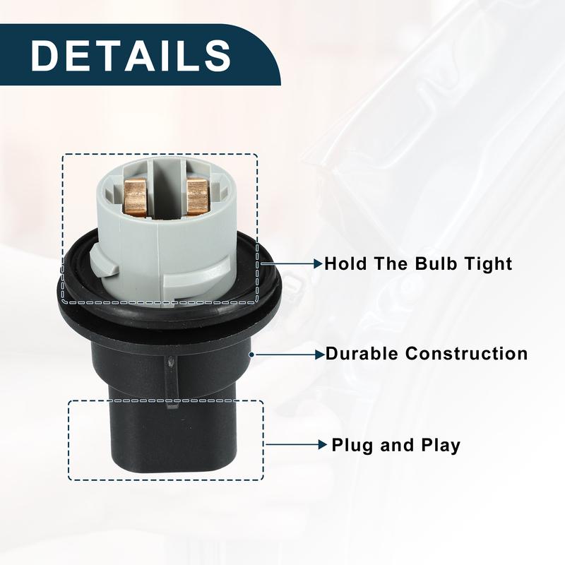 

X Autohaux Разъем переднего указателя поворота и заднего фонаря для Dodge Charger 3 P Стабильный № 5139886AA | Адаптер лампы указателя поворота