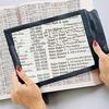 Home Office Supplies A4 Large Sheet Magnifier Glass Reading Aid Lens For Reading