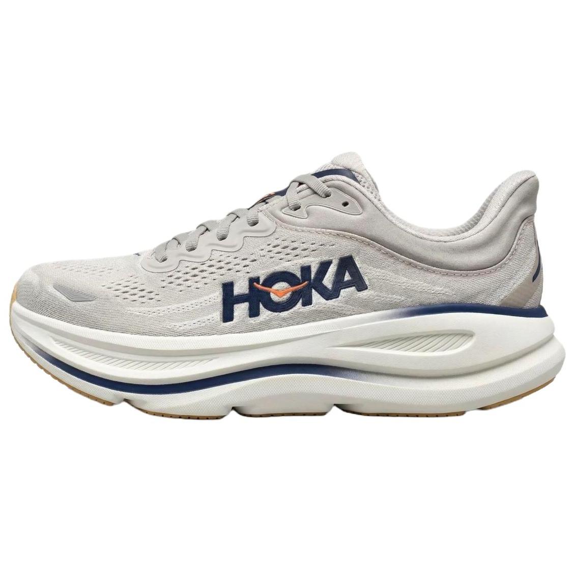 

HOKA ONE ONE Bondi 9 Running Shoes Men s Gray 1162011-SCCG 41⅓