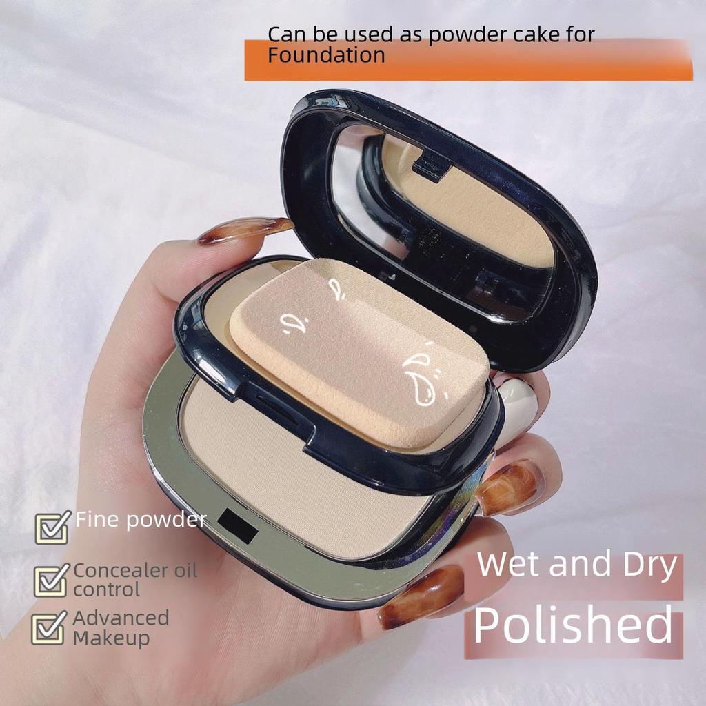 Yabang Light Flawless Dual-Use Makeup Powder: Long-Lasting, Wet/Dry Foundation & Concealer.