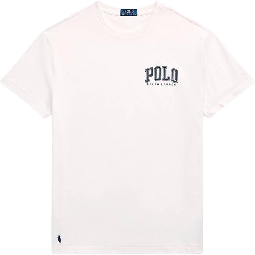 

Polo Ralph Lauren Slim Fit Crew Neck T-Shirt Men Tops White 710960572-004 XL