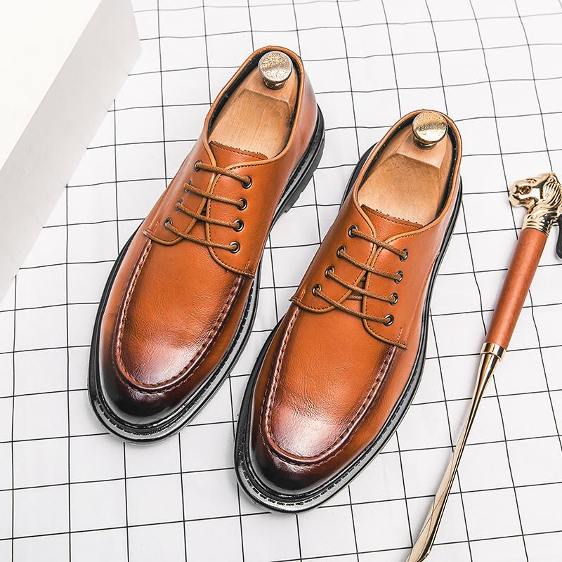 

Модная коричневая роскошная обувь Оксфорды Мужская классическая ретро обувь Броги Мужская кожаная обувь на шнуровке Платья Бизнес Офис Лоферы Мужская свадебная обувь 44 шоколадный