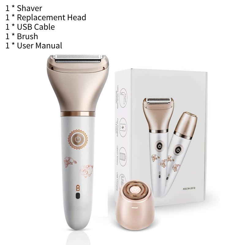 Премиальный высококлассный женский эпилятор Двойная функция Электробритва для домашнего использования