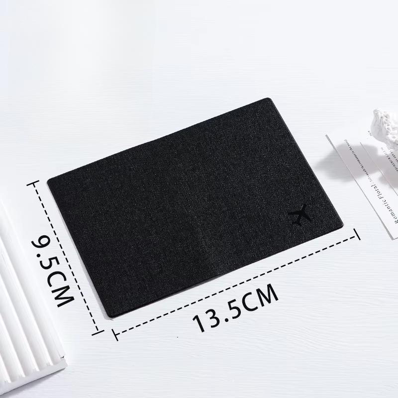 PU Leather Passport Cover for Men & Women Organizer  Protective Card Holder ID Document Covers Travel Passport Case Bags