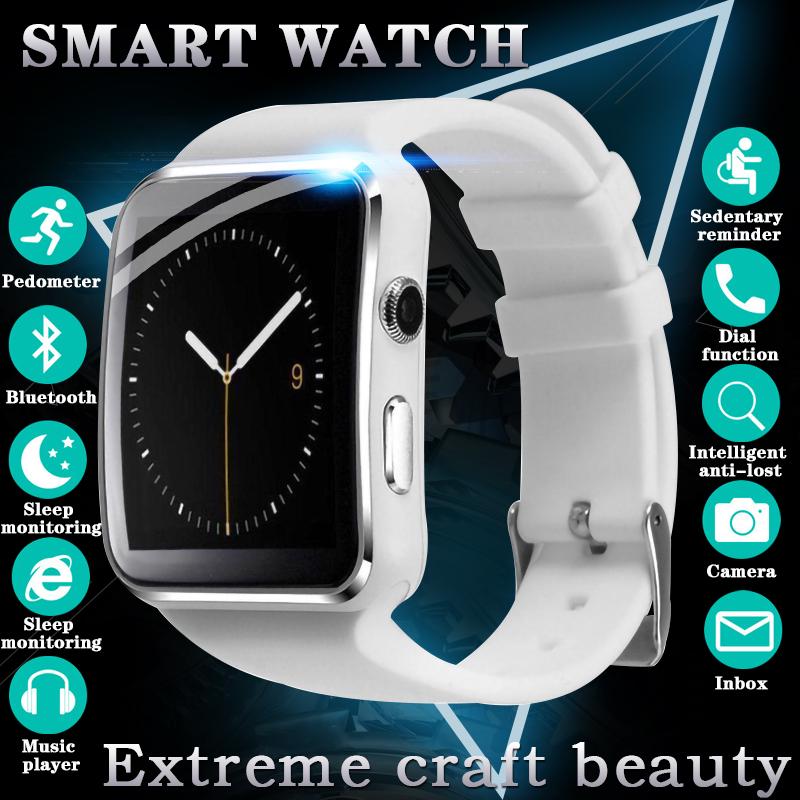 Buy Smart Watch X6 with Camera Touch Screen Support SIM TF Card