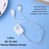 1/2 Stück DC 5V-24V USB PIR Menschlicher Bewegungssensor Detektor Schalter Körper Infrarot Bewegungssensor Timer für LED Lichtleisten