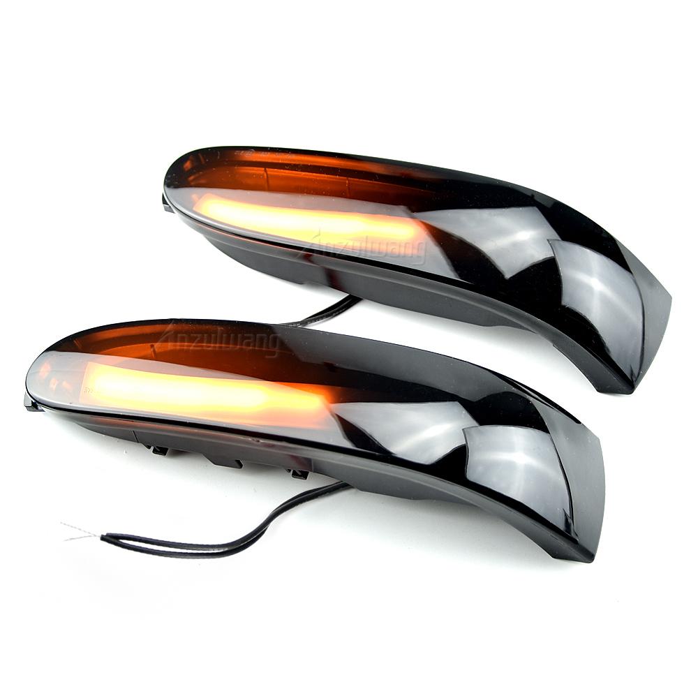 2X LED Dynamic Turn Signal Light Sequential Mirror Blinker Lamp For Mercedes-Benz M ML GL Class W164 X164 W251 ML350 ML300
