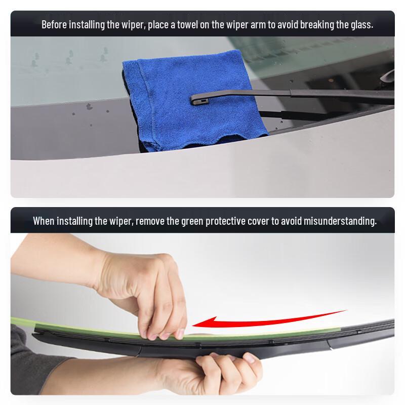 Toyota RAV4 & Harrier Frameless Wiper, 22-inch Car-Specific Rubber Strip