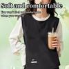 Waterproof Vest Apron Coffee Shop Cooking Aprons Oilproof Bbq Aprons With Big Pocket Kitchen Waiter Workwear Apron
