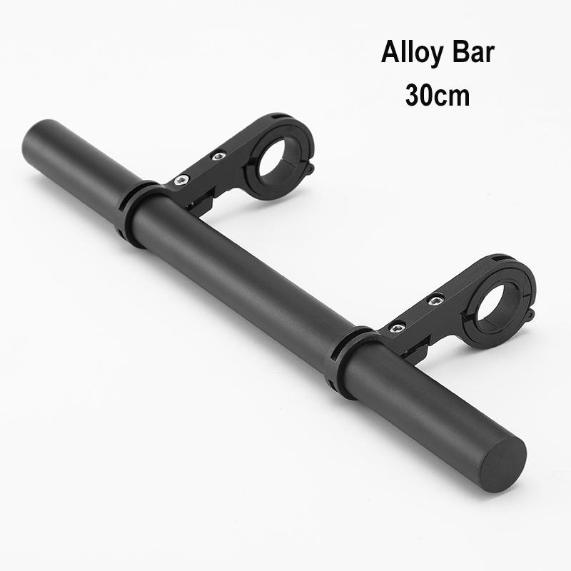 Bike Handlebar Extender 10/20/30cm | Aluminum Alloy Bicycle Stem Riser | Multi-Function Extension Mount for Gopro, Phone & Light | Cycling Accessories
