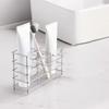 304 Stainless Steel 6 Grids Toothbrush Holder Ventilated Easy To Clean Shower Table Bracket Hanging Non-Slip