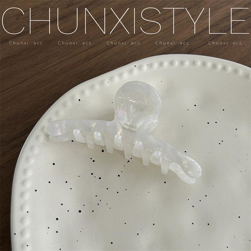 Elegant Acid Hairpin: High-Grade Korean Shark Clip for Women