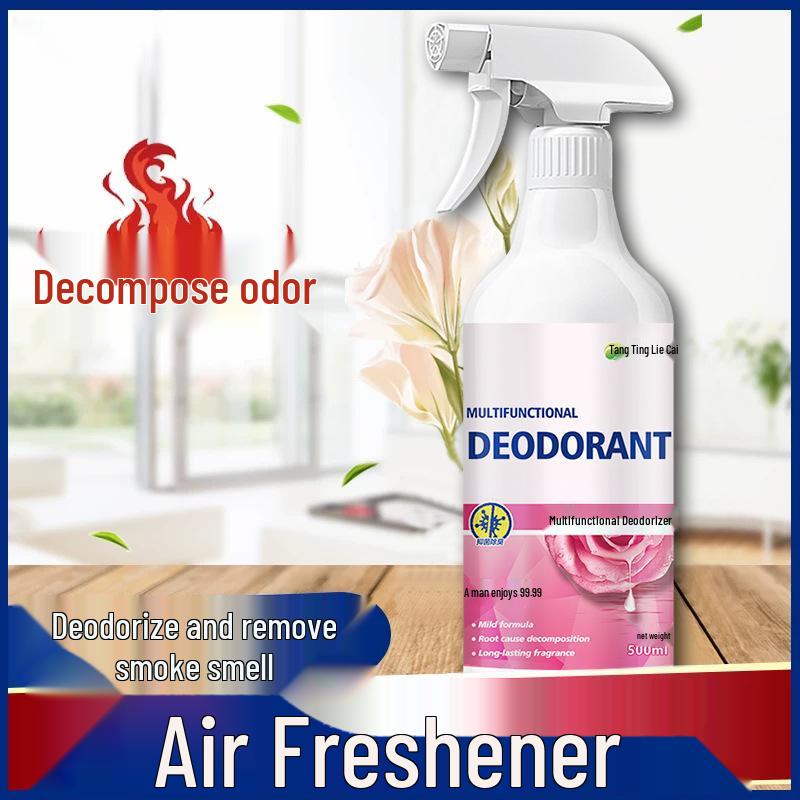 Smoke Odor Removal Deodorant Spray for Clothes and Car Interiors