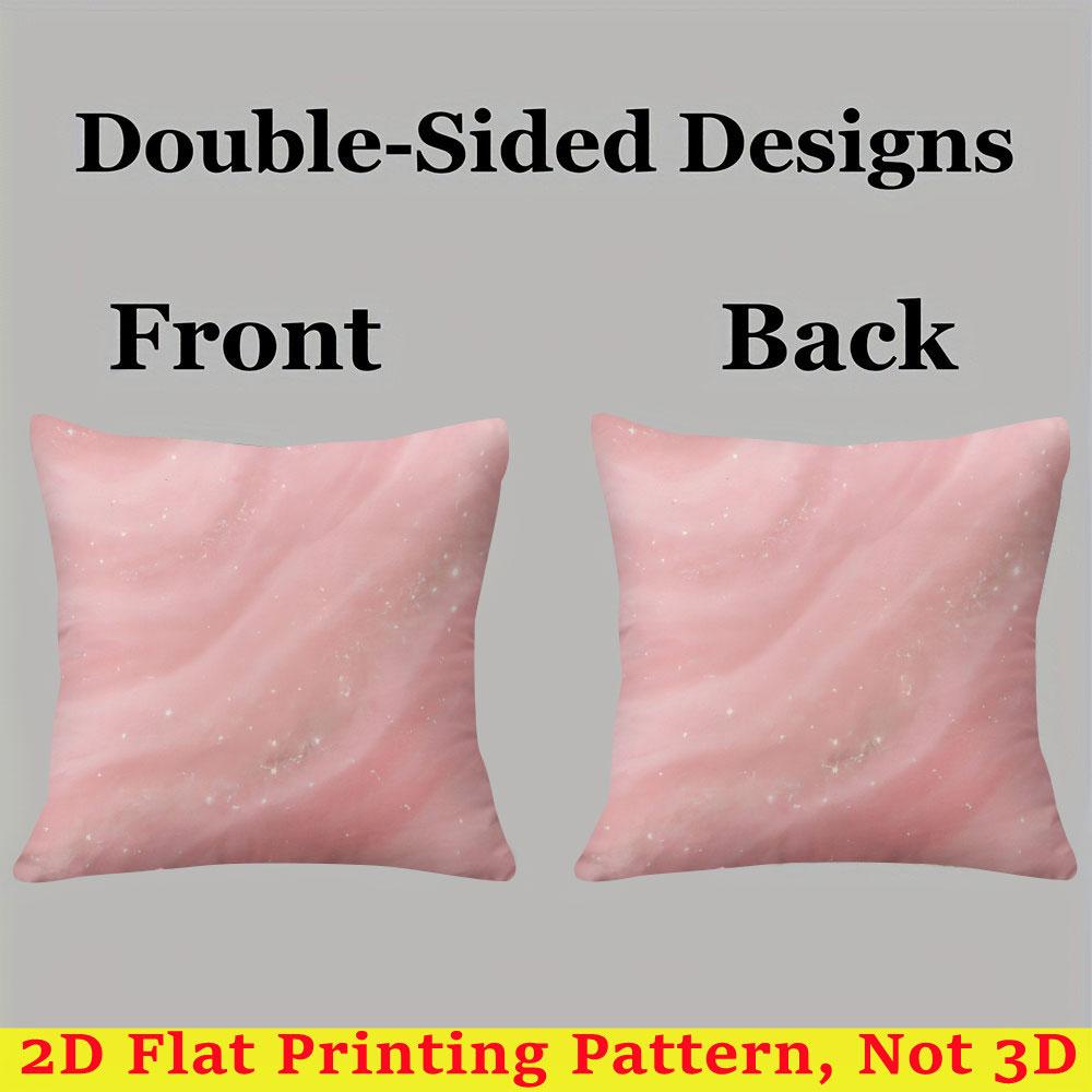 Stardust Silk Square Jacquard Pillow Cover for Sofa Office Waist Cushion Cover Home Decorative Pillowcase