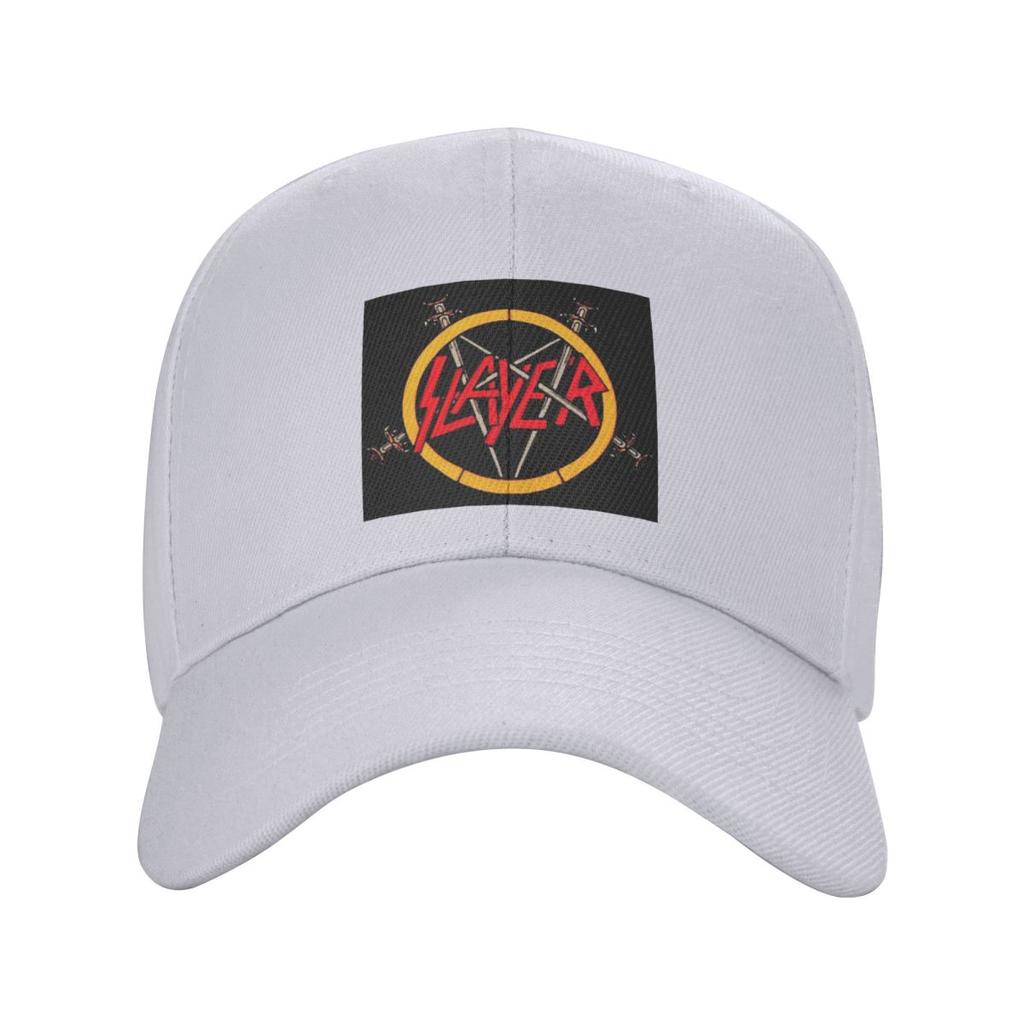Slayers Logo Heavy Metal Band Cap Fashion Casual Baseball Caps Adjustable Hat Hip Hop Summer Unisex Baseball Hats