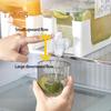 1 Set Safteimer, leicht zu öffnende Ausgabe, reibungslose Wasserabgabe, praktischer Wasserkocher für Limonade und Getränke, Küchenversorgung