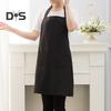 Oilproof Kitchen Apron with Pocket Waterproof Sleeveless Grease Resistant Cooking Apron for Baking