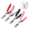 Nail Art Tips Clipper Trimmer Scissors Round Edge Finger Cutter False Nails Manicure Tool
