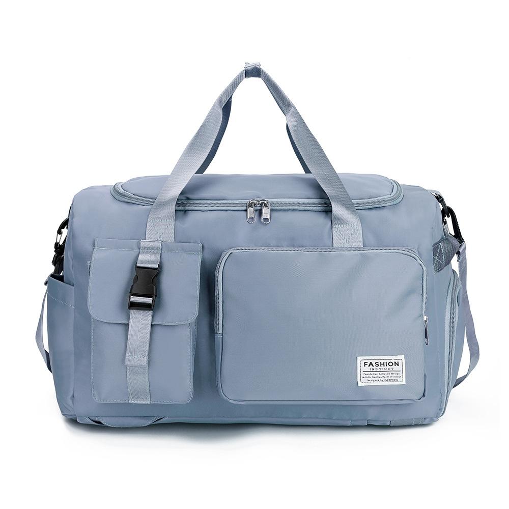 Multifunctional Large-capacity Hand Luggage Bag Outdoor Wet and Dry Sports Can Be Used To Tie The Lever with Shoe Compartment Gym Bag