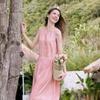 Betu Women's Mist Rose Tie-Dye Sleeveless Vest Dress