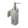 Wall Mount Soap Dispenser in Stainless Steel Designed to Minimize Waste While Dispensing Liquid Soaps Effectively 250ML