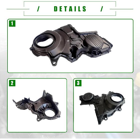 11811-PLC-000 Lower Engine Timing Belt Cover Compatible with Honda Civic 2001-2005 1.7L 4 Cyl