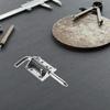 Heavy Duty Stainless Steel Latch Pin Outdoor Trailer Gate Cabin Trailer Hitch Spring Loaded L Shaped Lock Quick Release