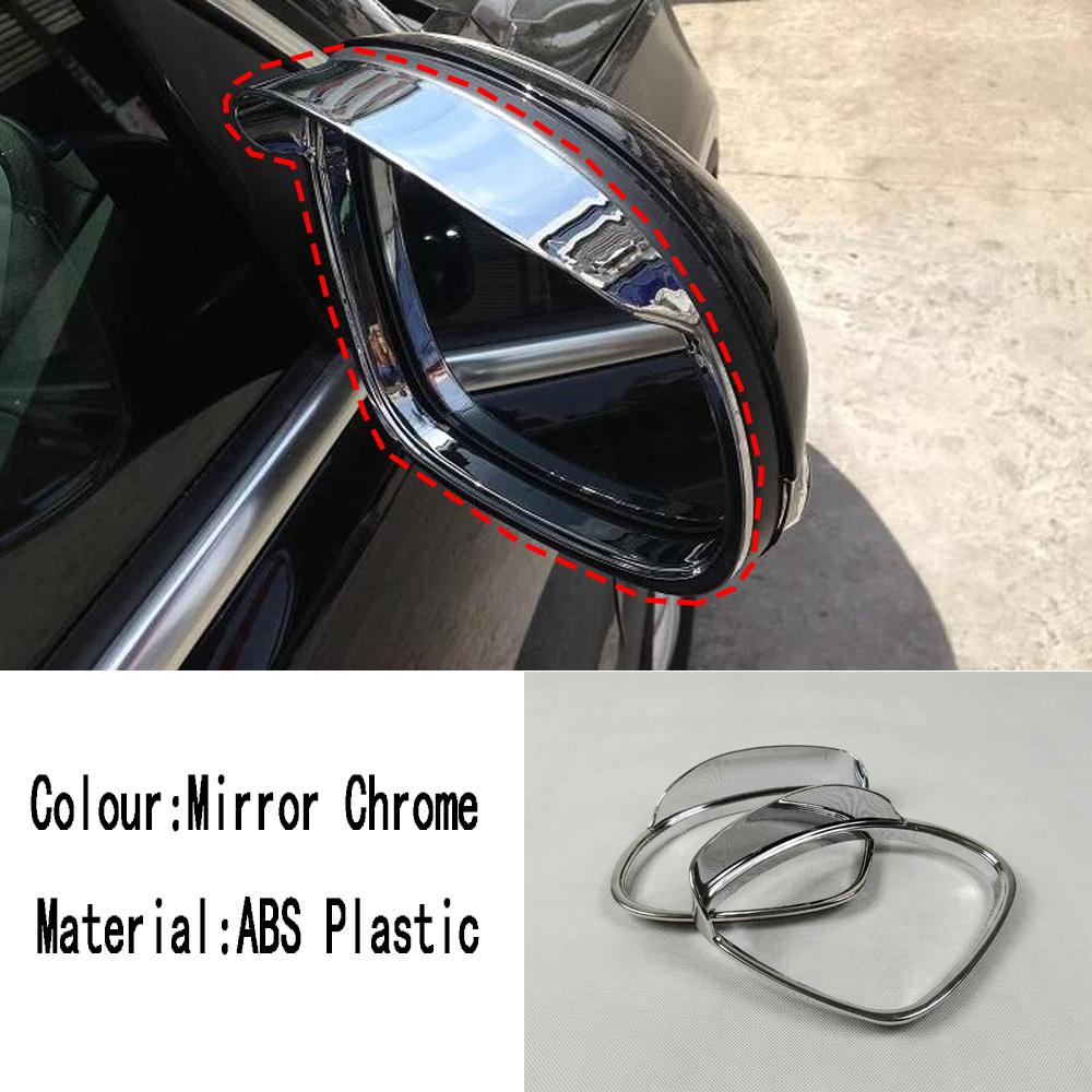 For Volkswagen VW Tiguan MK1 2010-2014-2016 Rear Fog Light Frame Rear Trunk Mirror Handle Bowl Fuel Cap Door Body Cover Trim
