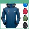 Waterproof Windproof Men Warm Coat With Detachable Hood And Adjustable Cuffs For Winter