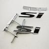 3D Metal Car Styling SI Logo Badge Chrome Sticker Front Grille Emblem For Honda Civic Accord Etc Automobile Accessories