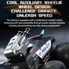 Amphibious RC Monster Truck Water Cannon Shooting 2.4G 4WD Waterproof All Terrain Land Water Dual Mode Pool Beach Xmas Gift with 360 ° Rotating Head