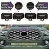 LED Front Grill Lights Amber For Toyota Tacoma Raptor TRD Off Road Sport 2020 2021 External Grill Lamp LED Grille Lights