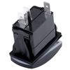 12V-24V Pin Rocker Toggle with LED Light, Horn Pattern, Black, for Car RV Boat Marine, 20A